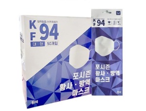 KF94 포시즌 황사 방역 마스크 1개