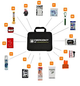 Emergency Kit 16종 BASIC SET(클린오투 산소캔)
